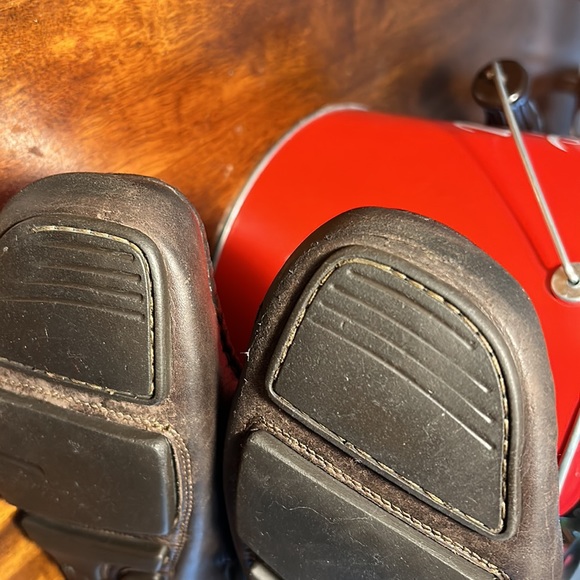 HOGO BOSS BROWN LEATHER DRIVER MOCCASIN. - Picture 10 of 12